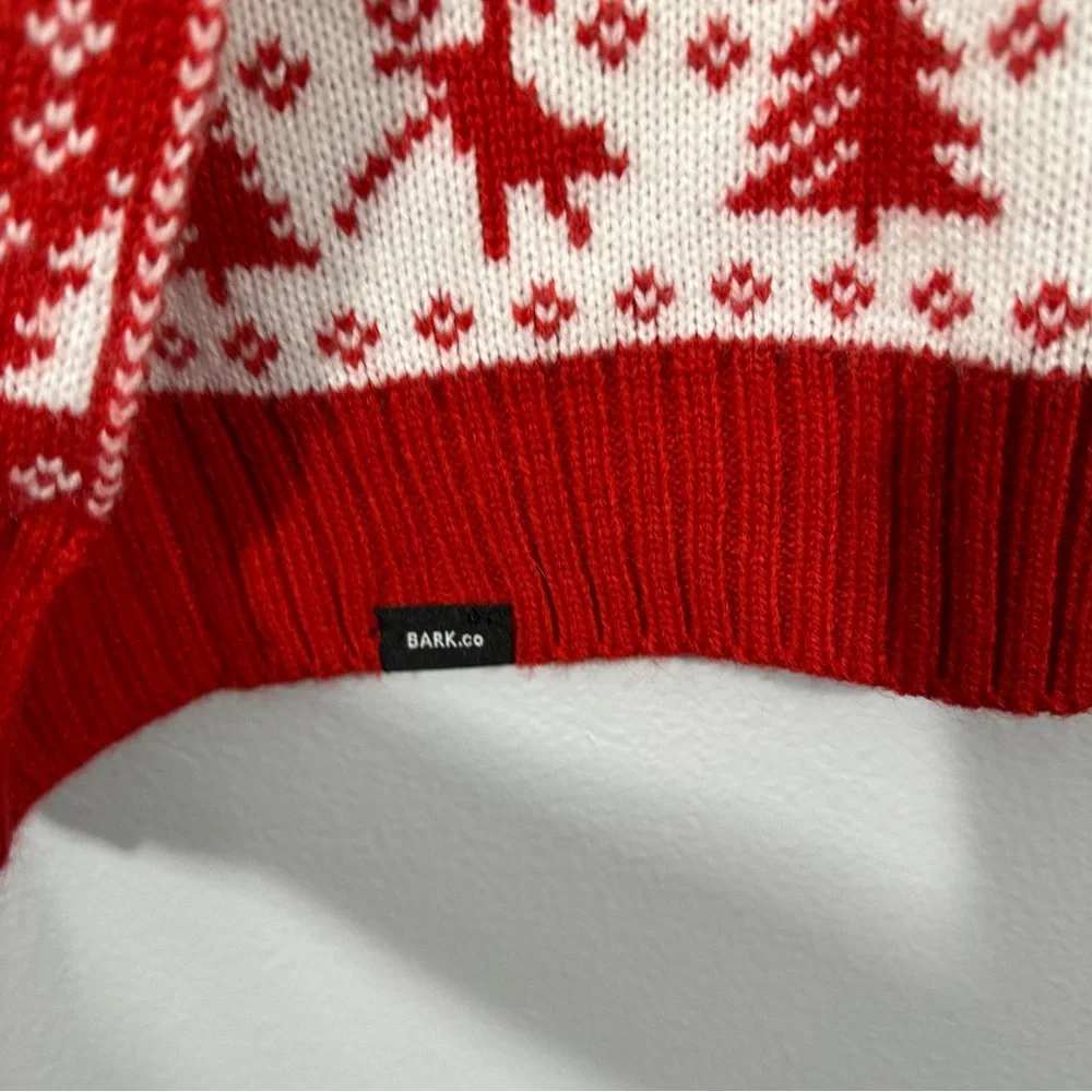 NWOT Reversible Holiday Christmas Dog Sweater